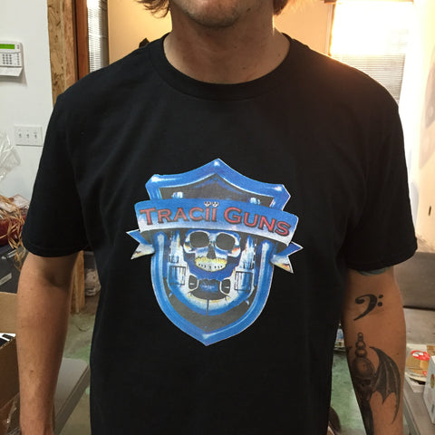 Tracii Guns Logo Shield